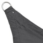 vidaXL Parasol en tissu oxford carré 3 6 x 3 6 m anthracite