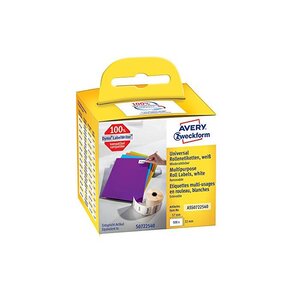 Rouleau d'étiquettes, 57 x 32 mm, blanc avery zweckform
