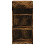 vidaXL Buffet chêne fumé 45x42 5x93 cm bois d'ingénierie