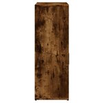 vidaXL Buffet chêne fumé 60x30x84 cm bois d'ingénierie