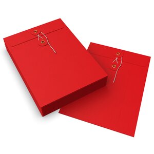 Enveloppes Rouges, Toutes Tailles, Grand Choix