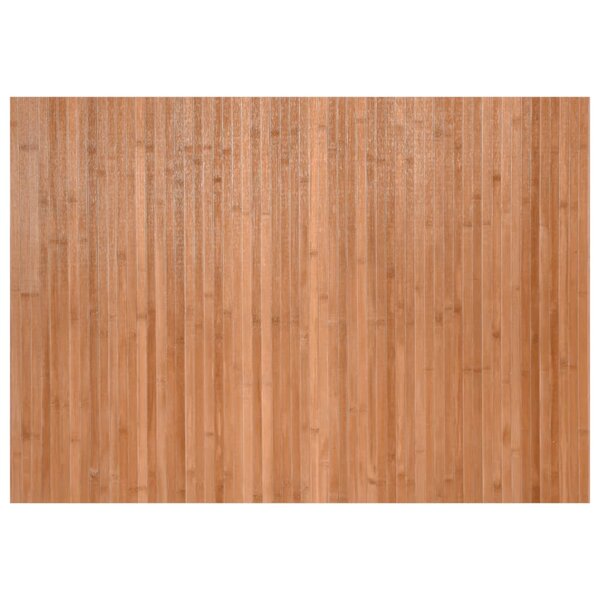 vidaXL Tapis rectangulaire naturel 70x100 cm bambou