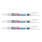 Marqueur 'Paint' '444 XF' permanent indélébile pointe 0 8 mm blanc x 3 ARTLINE