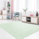 Tapis d'intérieur uni 80 x 150 cm - Vert