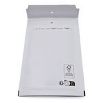 Lot de 50 pochettes ( enveloppes ) à bulles b/2 : 110 x 215 mm en kraft blanc