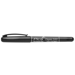Pica classic feutre indélébile 0 7 mm rond noir