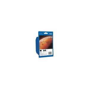 Cartouche jet d'encre originale pour brother mfc-6490cw twinpack noir brother