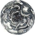 Pièce de monnaie en Argent 20 Dollars g 93.3 (3 oz) Millésime 2020 Evil Within SCYLLA AND CHARYBDIS