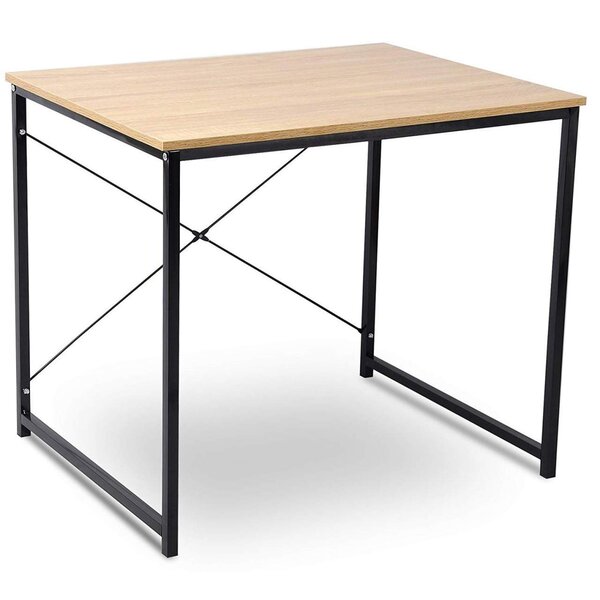 Grande table de bureau en chêne clair design de bureau 19_0000573