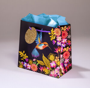 Sac cadeau hummingbird pmcl 18 x h 18 colibri