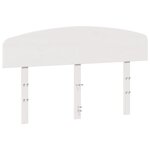 vidaXL Tête de lit blanc 150 cm bois massif de pin