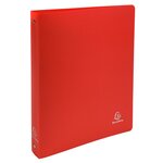 Classeur 4 Anneaux 30mm Polypropylène Opak - A4 Maxi - Couleurs Assorties - X 20 - Exacompta