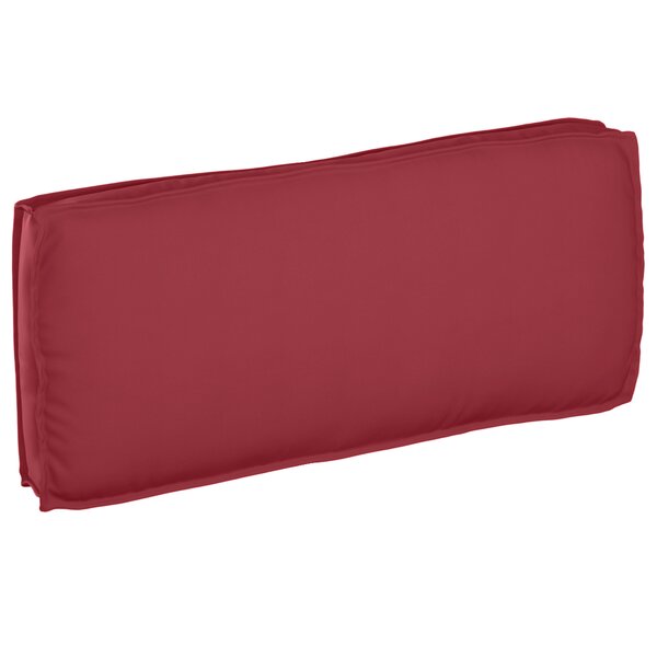 vidaXL Coussin de Palette pour siège/dossier Rouge Vin 120x50x12 cm Tissu Oxford