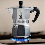 Cafetière Italienne BIALETTI - Moka Express - Aluminium - 4 Tasses
