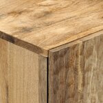 vidaXL Armoire latérale 60x33x75 cm bois massif de manguier
