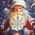 23093 Carte carrée Joyeux Noël avec Enveloppe 15x15cm