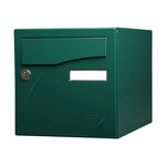 Boîte aux lettres 1 porte Préface RAL 6005B vert
