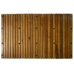 vidaXL Tapis de bain 2 Pièces Acacia 80x50 cm