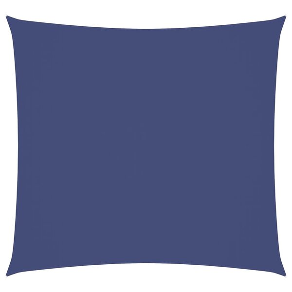 vidaXL Voile de parasol tissu oxford carré 4x4 m bleu