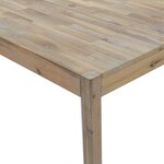 vidaXL Ensemble de salle à manger 5 Pièces Bois d'acacia solide