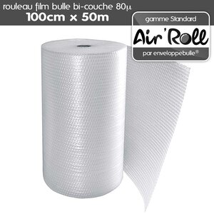 Film de protection à bulles d'air Ø 10 mm - Rouleau 150 m, laize 1 m