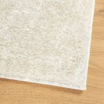 vidaXL Tapis ISTAN à poils longs aspect brillant crème 240x340 cm