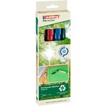 Marqueur Permanent 25 Ecoline Etui de 4 Assorti 1 mm EDDING