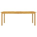 vidaXL Ensemble à manger de jardin 9 Pièces Beige