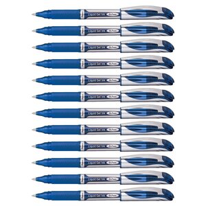 Roller Rechargeable Energel BL57-C Pointe 0 7mm Bleu x 12 PENTEL