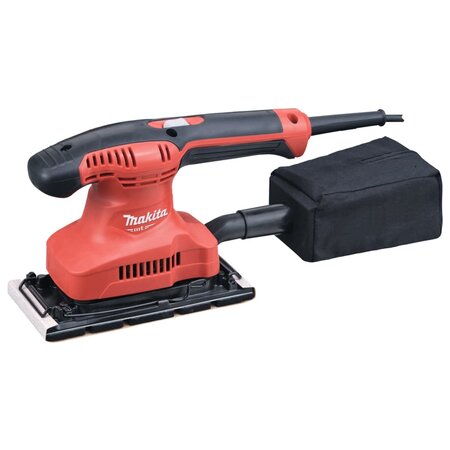 Makita Ponceuse orbitale 230 V Orange et noir