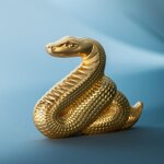 Pièce de monnaie en Argent 1000 Togrog g 31.1 (1 oz) Millésime 2025 Shaped Lunar Year NIMBLE SNAKE