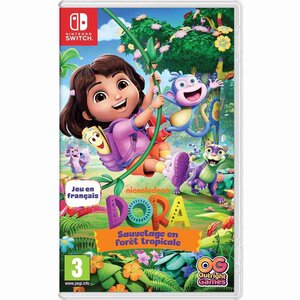 Jeu SWITCH Dora Sauvetage en foret tropicale