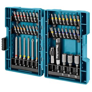 Makita ensemble de 46 forets argenté