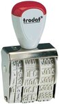 Tampon dateur francais 1020 Mois en lettre 5 x 32 mm TRODAT