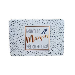 Carte De Voeux - Evénement de la Vie - Nouvelle Maison Félicitations !