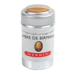 Boîte de 6 cartouches d'encre standard Ambre de birmanie x 6 HERBIN