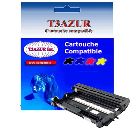 Kit Tambour compatible avec Brother DR2200 pour Brother MFC7360, MFC7360N - 12 000 pages - T3AZUR