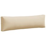 vidaXL Coussins de palette lot de 2 beige tissu