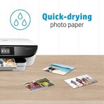 Papier photo brillant a4 blanc 200g everyday pour jet d'encre - boîte de 100 feuilles (paquet 100 feuilles)