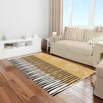Tapis de salon JAIL 80 x 150 cm - Jaune