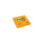 Bloc De 100f Repositionnable Neon 76x76mm Orange POST-IT