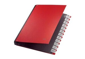 trieur, A4, A-Z, 24 compartiments, plastique, bleu LEITZ