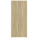 vidaXL Buffet haut chêne sonoma 70x42 5x185 cm bois d'ingénierie