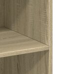 vidaXL Buffet haut chêne sonoma 70x41x185 cm bois d'ingénierie