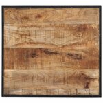 vidaXL Table de bar 60x55x107 cm bois de manguier massif brut