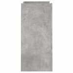 vidaXL Buffet gris béton 73 5x35x75 cm bois d'ingénierie