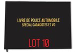 Registre spécial garagistes garages et VO - Livre de police automobile - 100 pages - Qualité premium UTTSCHEID X 10