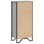 vidaXL Bibliothèque sonoma gris 50x31x106 cm bois d'ingénierie
