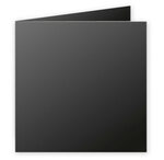 Paquet de 25 Cartes pliées 210g 135x135 noir Clairefontaine