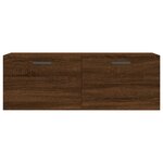 vidaXL Armoire murale chêne marron 100x36 5x35 cm bois d'ingénierie